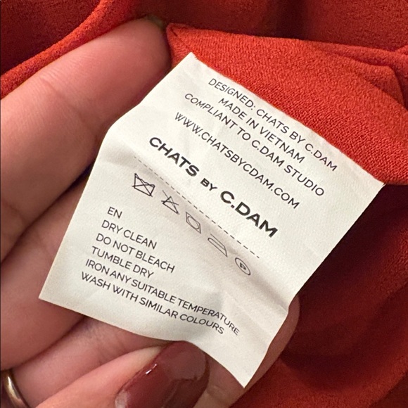 CHATS by C.DAM Cyrus dress in crepe - Picture 5 of 5